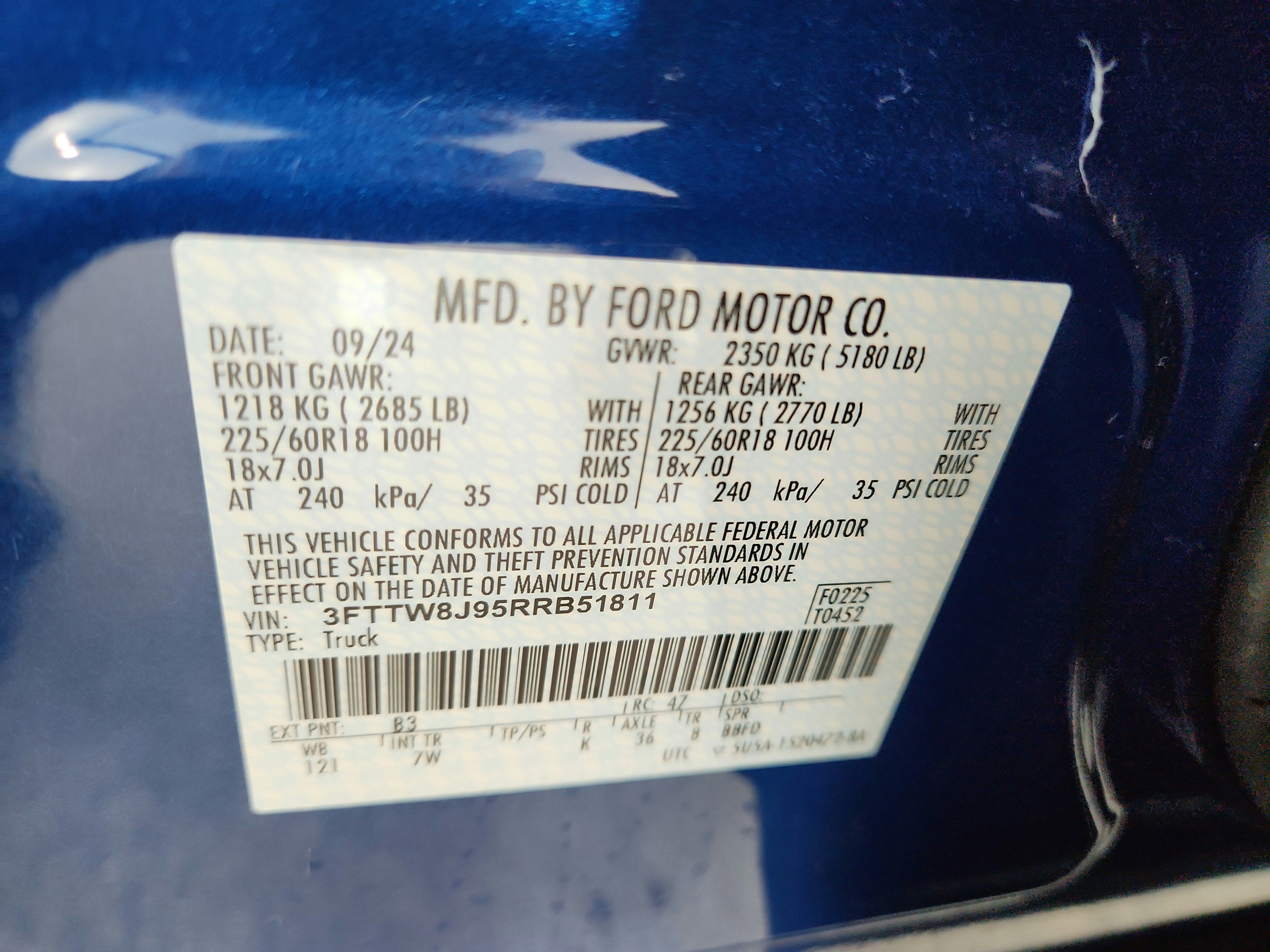 2024 Ford Maverick XLT