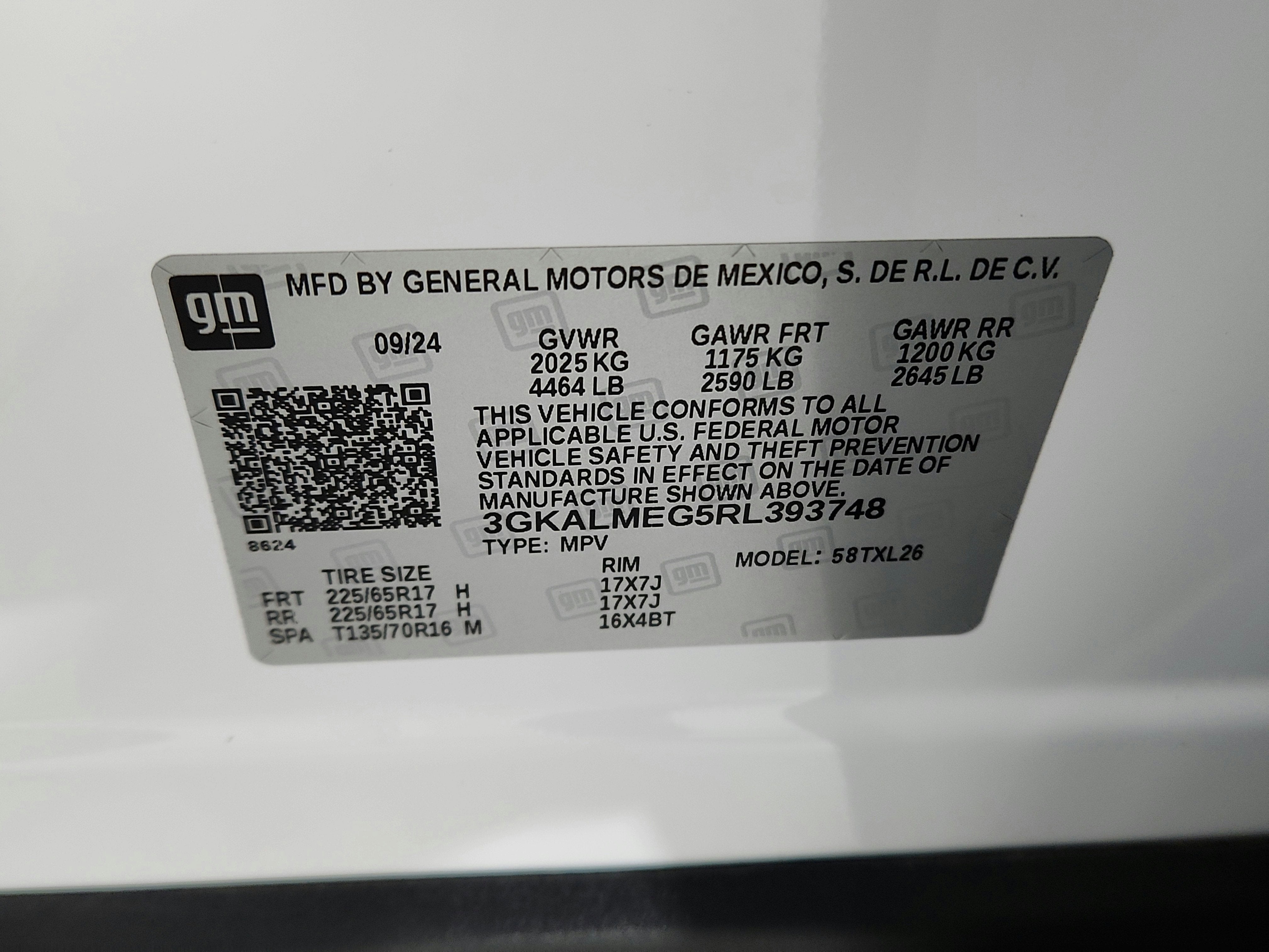 2024 GMC Terrain SLE