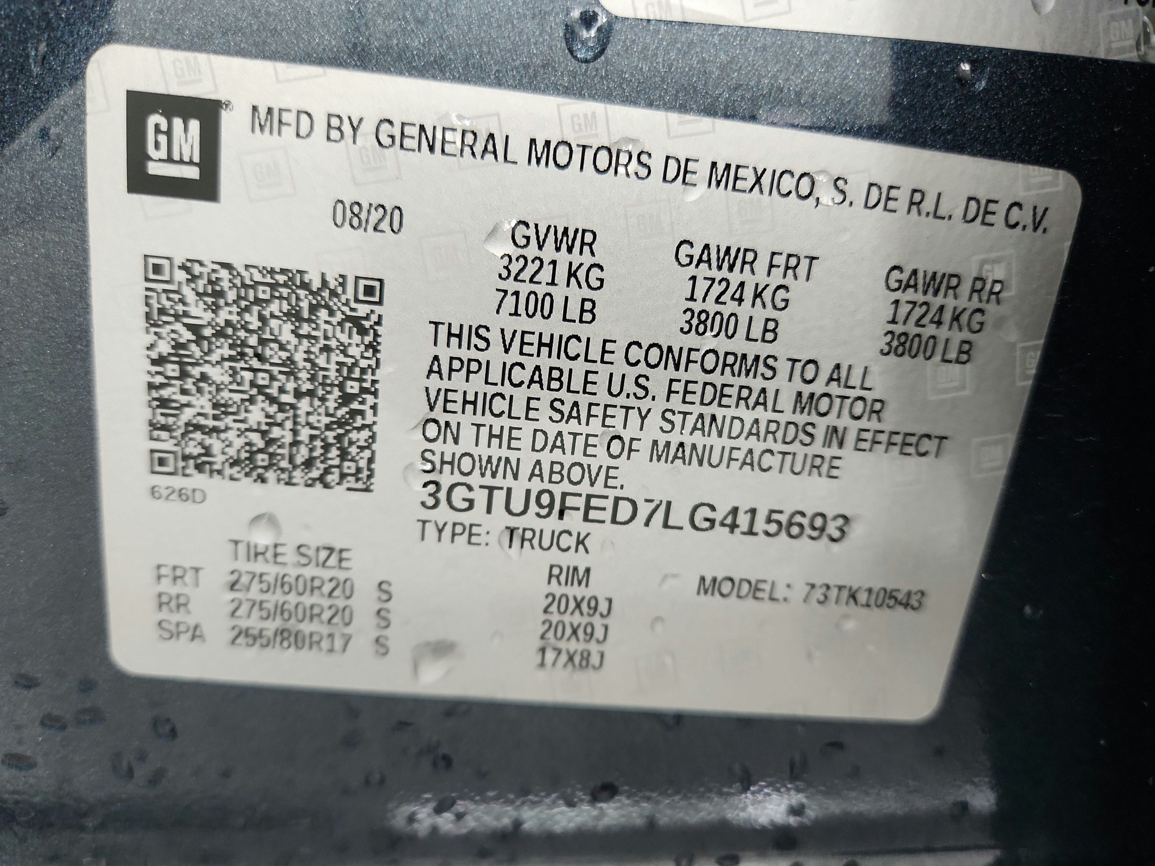 2020 GMC Sierra 1500 Denali