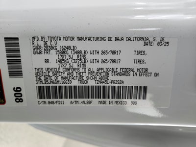 2025 Toyota Tacoma TRD Off Road