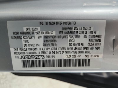 2023 Mazda Mazda CX-5 2.5 S Premium Plus Package