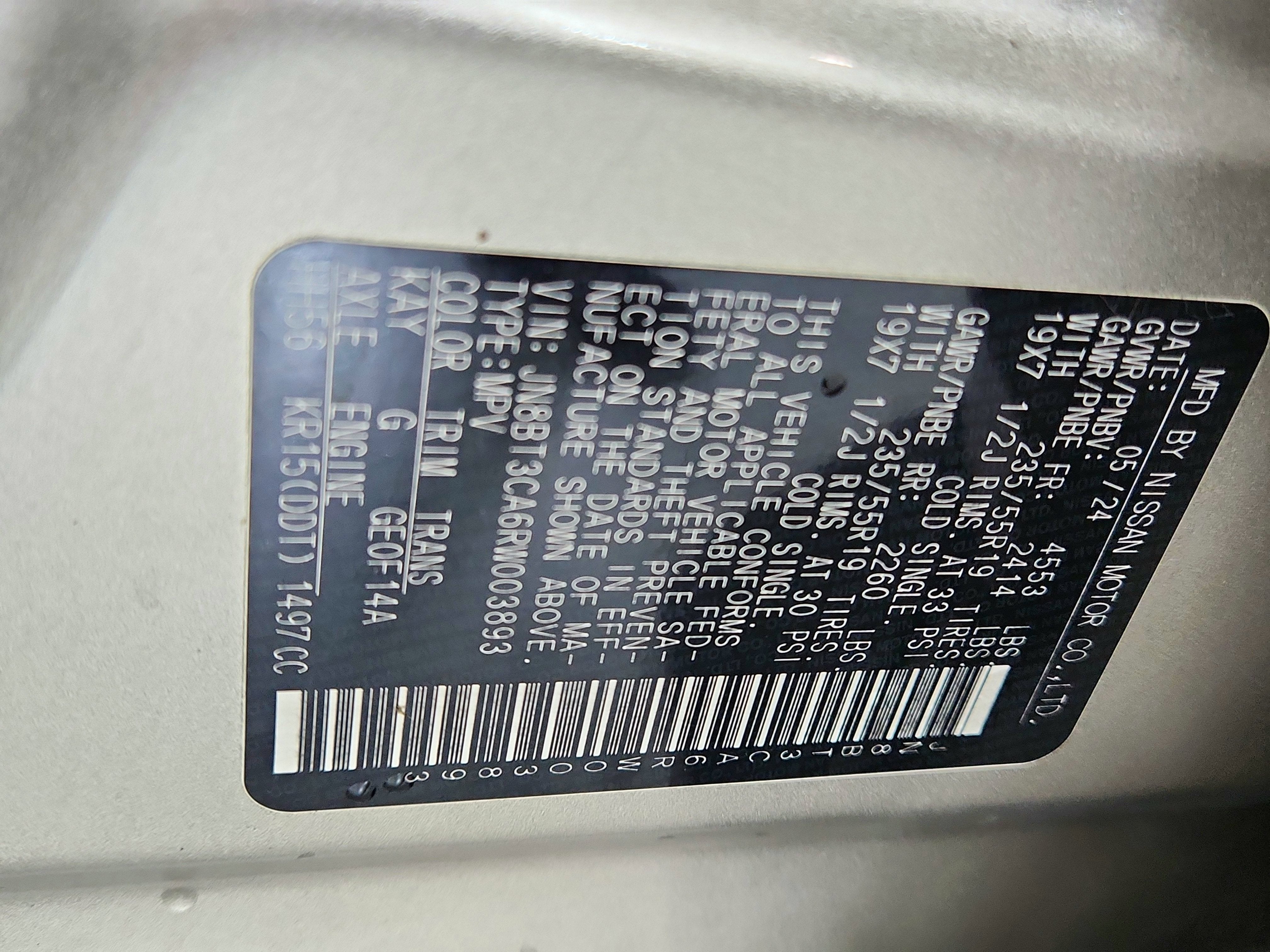 2024 Nissan Rogue SL