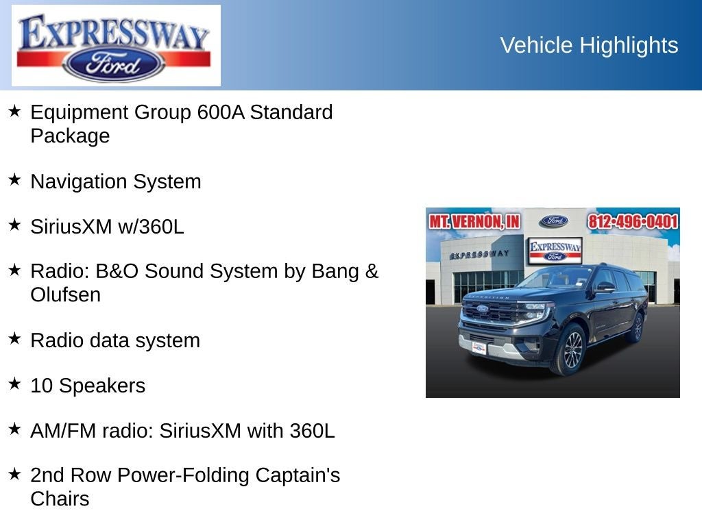 2025 Ford Expedition Max Platinum