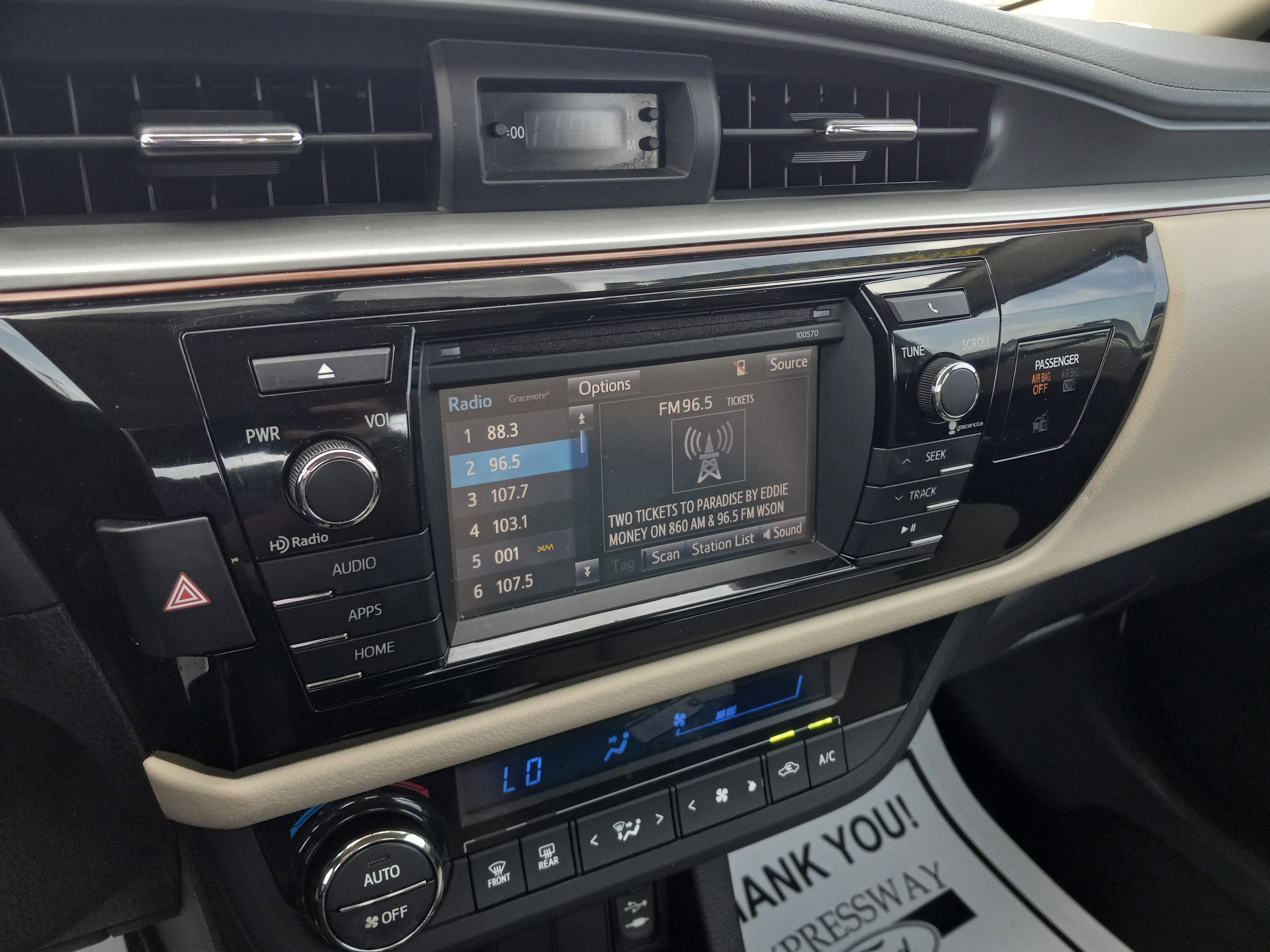 2016 Toyota Corolla L