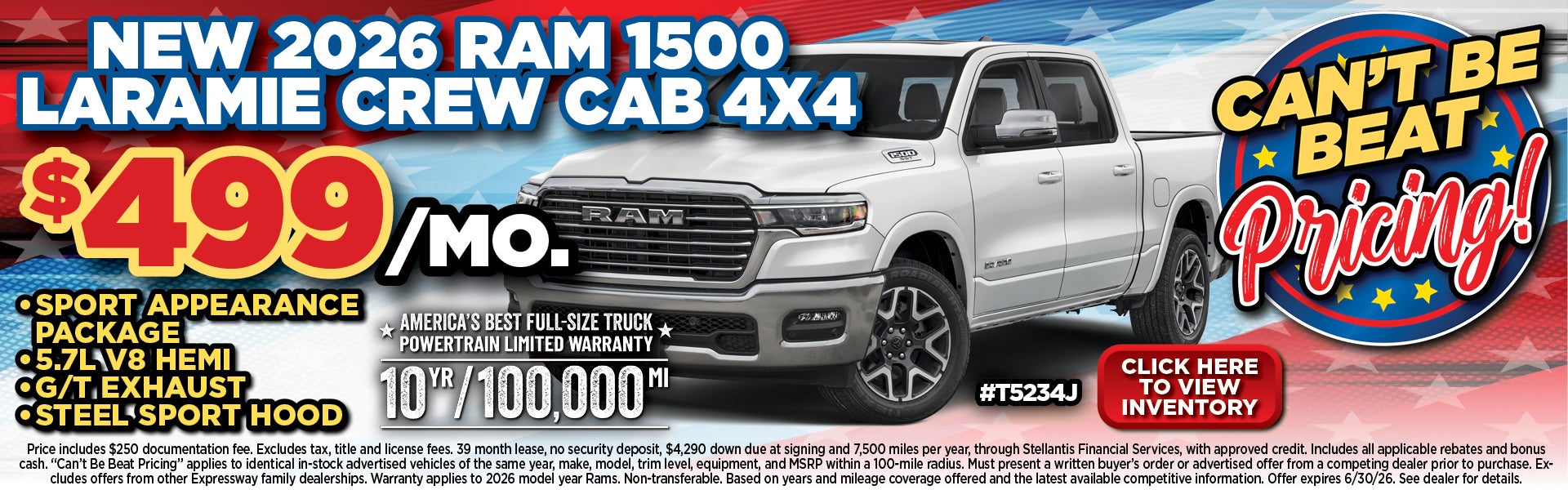 Ram Lease Feature